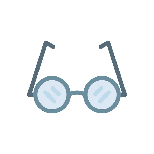 Ilustración Vectorial Gafas Sobre Fondo Transparente Símbolos Calidad Premium Icono — Vector de stock