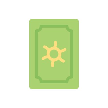 Şeffaf bir arkaplan üzerinde kart vektör illüstrasyonu. Konsept ve grafik tasarımı için prim kalite simgeleri.. 