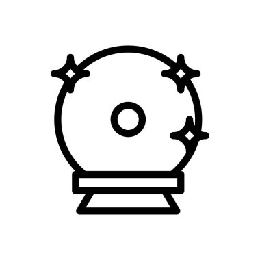 Şeffaf bir arkaplan üzerinde küresel vektör çizimi. Premium kalite sembolleri. Konsept ve grafik tasarım için ince çizgi simgesi. 