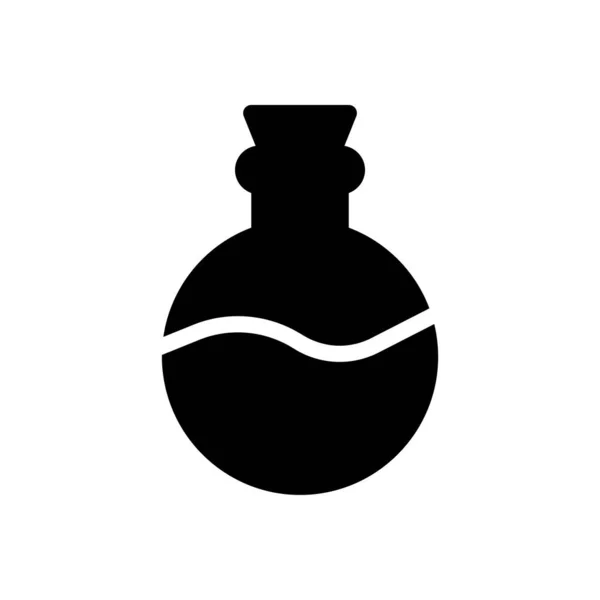 Posion Bottle Vektor Illustration Auf Transparentem Hintergrund Symbole Premium Qualität — Stockvektor