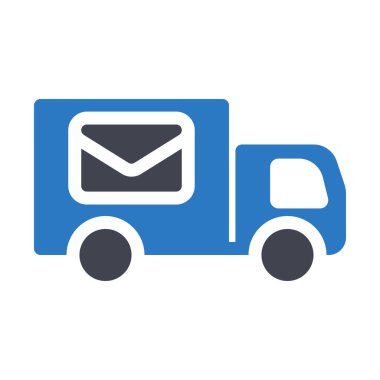 Şeffaf bir arkaplan üzerinde posta vektör illüstrasyonu. Konsept ve grafik tasarımı için mükemmel kalite semboller.. 