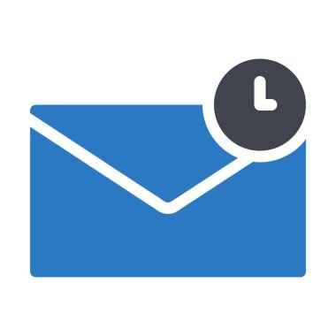 Şeffaf bir arkaplan üzerindeki zaman vektör illüstrasyonu. Konsept ve grafik tasarım için mükemmel kalite sembolleri.. 