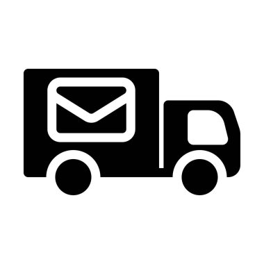 Şeffaf bir arkaplan üzerinde posta vektör illüstrasyonu. Konsept ve grafik tasarımı için mükemmel kalite semboller.. 