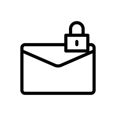 Şeffaf bir arkaplan üzerinde vektör illüstrasyonunu kilitle. Premium kalite sembolleri. Konsept ve grafik tasarım için ince çizgi simgesi. 