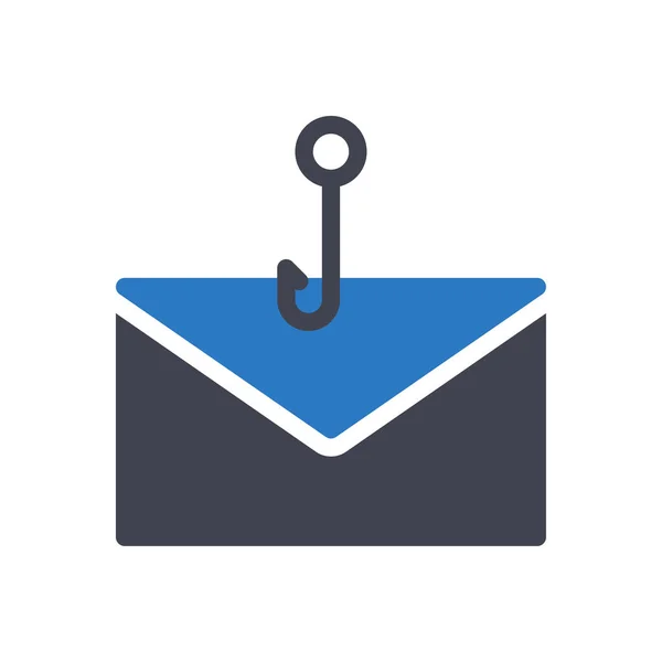 Mail Vector Illustration Transparent Background Premium Quality Symbols Glyphs Icon — 스톡 벡터