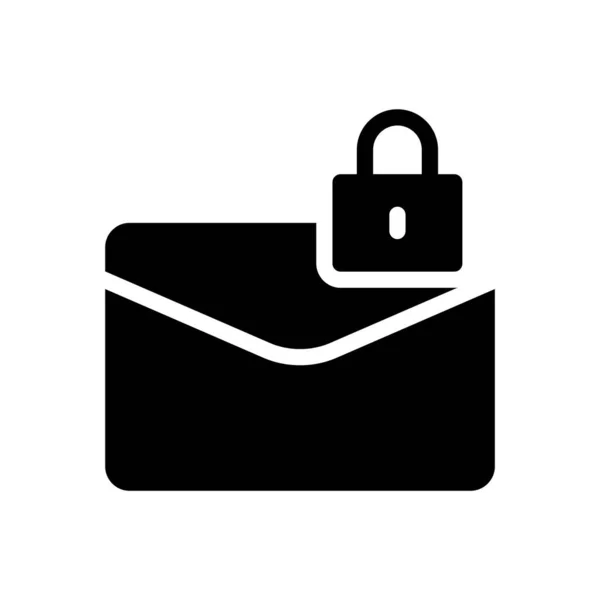 Lock Vektor Illustration Auf Transparentem Hintergrund Hochwertige Symbole Glyphen Symbol — Stockvektor