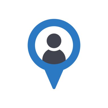 Şeffaf bir arkaplan üzerinde kullanıcı vektör illüstrasyonu. Konsept ve grafik tasarım için kaliteli semboller.. 