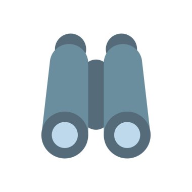 Şeffaf bir arkaplan üzerinde dürbün vektör çizimi. Konsept ve grafik tasarımı için birinci sınıf kalite simgeler.. 