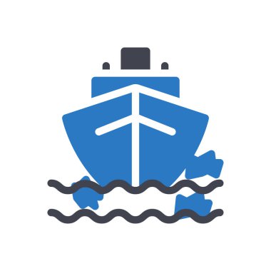 Şeffaf bir arkaplanda seyir vektörü çizimi. Konsept ve grafik tasarım simgeleri için kaliteli semboller.. 