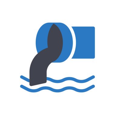 Şeffaf bir arkaplanda kanalizasyon vektör çizimi. Konsept ve grafik tasarımı için en kaliteli semboller.. 