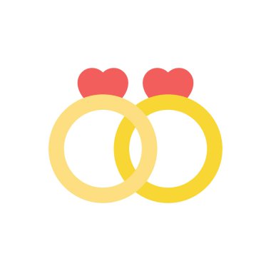 Şeffaf bir arkaplan üzerinde düğün vektör çizimi. Konsept ve grafik tasarım için premium kalite simgeleri.. 