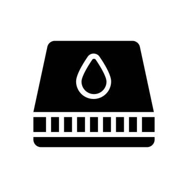 Şeffaf bir arkaplan üzerinde su geçirmez vektör çizimi. Konsept ve grafik tasarım simgeleri için kaliteli semboller.. 