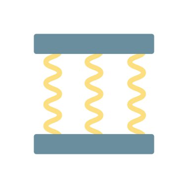 Saydam bir arkaplan üzerinde yatak vektör illüstrasyonu. Konsept ve grafik tasarımı için birinci sınıf kalite simgeler..