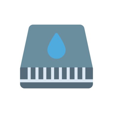 Şeffaf bir arkaplan üzerinde su geçirmez vektör çizimi. Konsept ve grafik tasarımı için prim kalite simgeleri.. 