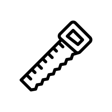 Şeffaf bir arkaplanda vektör çizimi gördüm.Premium kalite sembolleri. Konsept ve grafik tasarım için ince çizgi simgesi.