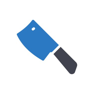 Şeffaf bir arkaplan üzerinde kasap vektör çizimi. Konsept ve grafik tasarımı için mükemmel kalite semboller.. 