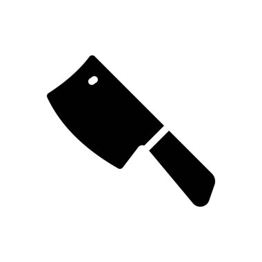 Şeffaf bir arkaplan üzerinde kasap vektör çizimi. Konsept ve grafik tasarımı için mükemmel kalite semboller.. 