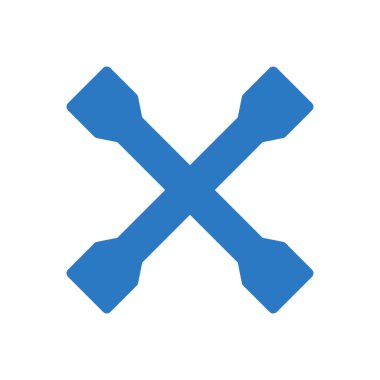 Şeffaf bir arkaplanda çapraz vektör çizimi. Konsept ve grafik tasarım simgeleri için kaliteli semboller..