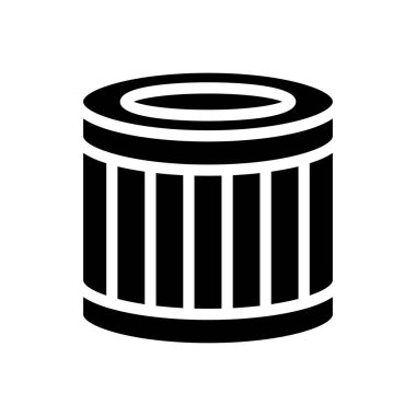 Şeffaf bir arkaplan üzerinde Ac vektör illüstrasyonu. Konsept ve grafik tasarımı için mükemmel kalite sembolleri..