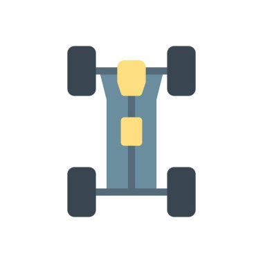 Şeffaf bir arkaplan üzerinde Axle vektör illüstrasyonu. Konsept ve grafik tasarımı için prim kalite simgeleri..