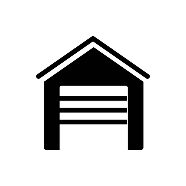 Garage Vektor Illustration Auf Einem Transparenten Hintergrund Premium Qualität Symbole — Stockvektor