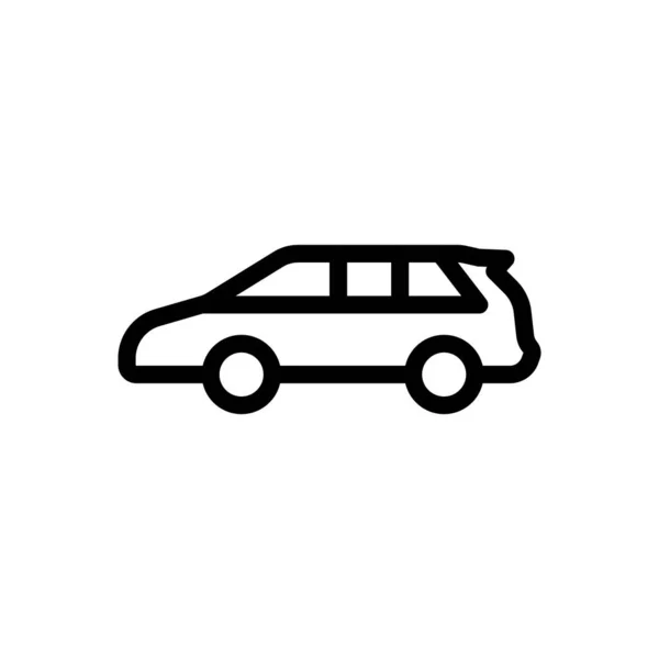 Auto Vektor Illustration Auf Einem Transparenten Hintergrund Premium Qualität Symbole — Stockvektor