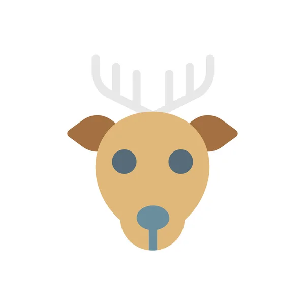 Reindeer Vector Illustration Transparent Background Premium Quality Symbols Stroke Icon – Stock-vektor