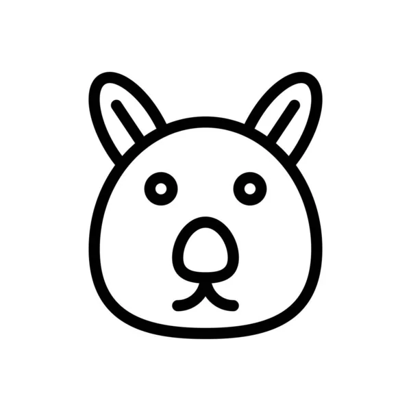 Pig Vector Illustration Transparent Background Premium Quality Symbols Thin Line — Image vectorielle