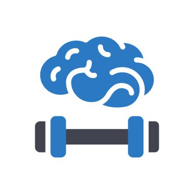 Şeffaf bir arkaplan üzerinde dambıl vektör çizimi. Konsept ve grafik tasarımı için mükemmel kalite semboller.. 