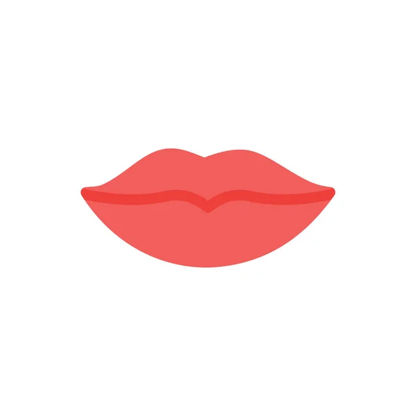 透明な背景に唇ベクトルイラスト プレミアム品質記号コンセプトとグラフィックデザインのためのストロークアイコン — ストックベクタ
