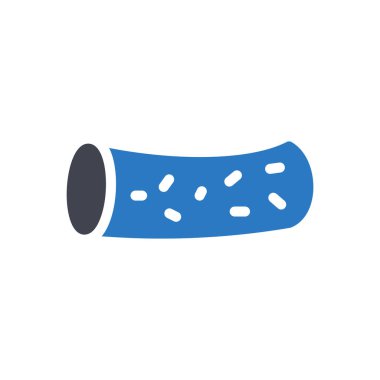 Şeffaf bir arkaplan üzerinde vasküler vektör çizimi. Konsept ve grafik tasarım simgeleri için kaliteli semboller.. 