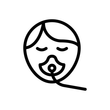 Şeffaf bir arkaplanda havalandırma vektörü çizimi. Premium kalite sembolleri. Konsept ve grafik tasarım için ince çizgi simgesi. 