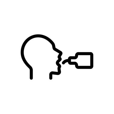 Şeffaf bir arkaplanda şurup vektör çizimi. Konsept ve grafik tasarımı için ince çizgi simgesi.. 