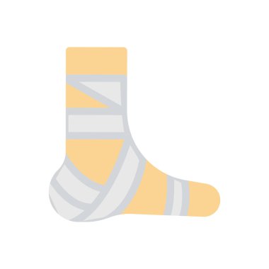 Saydam bir arkaplan üzerinde ayak vektör çizimi. Konsept ve grafik tasarım için mükemmel kalite simgeleri.. 