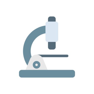 Şeffaf bir arkaplan üzerinde mikroskop vektör çizimi. Konsept ve grafik tasarımı için mükemmel kalite simgeleri..