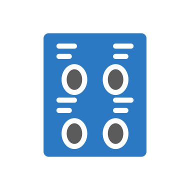 Şeffaf bir arkaplanda vektör illüstrasyonunu test edin. Konsept ve grafik tasarımı için kaliteli semboller..