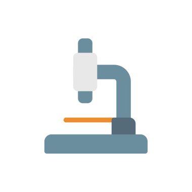 Şeffaf bir arkaplan üzerinde mikroskop vektör çizimi. Konsept ve grafik tasarımı için mükemmel kalite simgeleri.. 