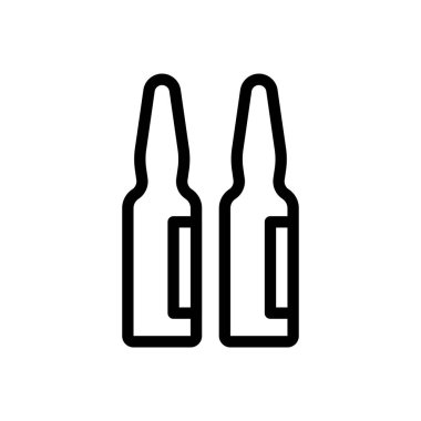 Şeffaf bir arkaplan üzerinde Ampul vektör çizimi. Konsept ve grafik tasarımı için ince çizgi simgesi.. 