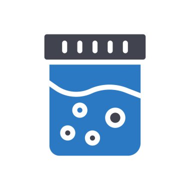 Şeffaf bir arkaplan üzerinde tıbbi vektör çizimi. Konsept ve grafik tasarım için özel kalite semboller..