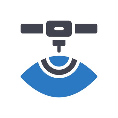 Şeffaf bir arkaplan üzerinde göz vektör çizimi. Konsept ve grafik tasarımı için özel kalite semboller..