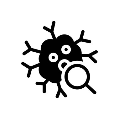 Şeffaf bir arkaplanda sinir vektörü çizimi. Konsept ve grafik tasarımı için özel kalite semboller.. 