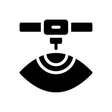 Şeffaf bir arkaplan üzerinde göz vektör çizimi. Konsept ve grafik tasarımı için özel kalite semboller..