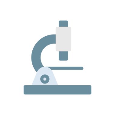 Şeffaf bir arkaplan üzerinde mikroskop vektör çizimi. Konsept ve grafik tasarımı için mükemmel kalite simgeleri.. 