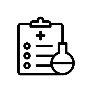 Şeffaf bir arkaplan üzerinde tıbbi vektör çizimi. Premium kalite sembolleri. Konsept ve grafik tasarım için ince çizgi simgesi.