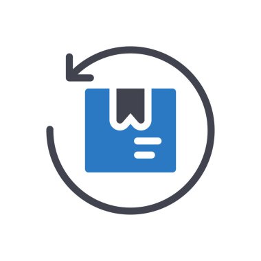 Şeffaf bir arkaplan üzerinde paket vektör illüstrasyonu. Konsept ve grafik tasarımı için mükemmel kalite sembolleri.. 