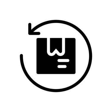 Şeffaf bir arkaplan üzerinde paket vektör illüstrasyonu. Konsept ve grafik tasarımı için mükemmel kalite sembolleri.. 