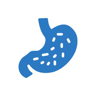 Şeffaf bir arkaplanda mide vektör çizimi. Konsept ve grafik tasarım simgeleri için kaliteli semboller..