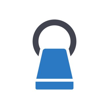 Şeffaf bir arkaplan üzerinde CT tarama vektör çizimi. Konsept ve grafik tasarımı için mükemmel kalite sembolleri.. 