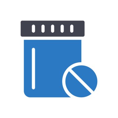 Şeffaf bir arkaplan üzerinde ilaç vektör illüstrasyonu. Konsept ve grafik tasarımı için en iyi kalite semboller.. 