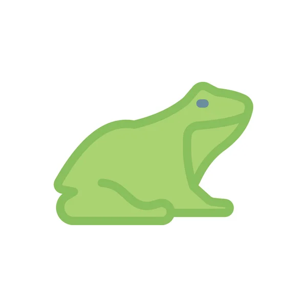 Frog Vector Illustration Transparent Background Premium Quality Symbols Stroke Icon — Image vectorielle